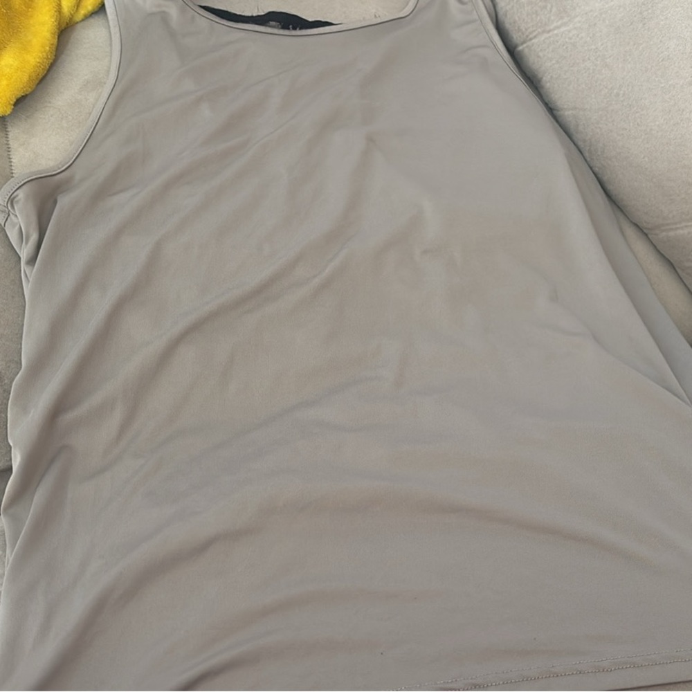 SHEIN Light Gray Tank Top